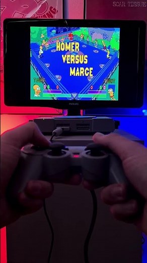 The Simpsons Wrestling on PS1