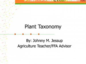 PPT - Plant Taxonomy PowerPoint Presentation, free download - ID:141764