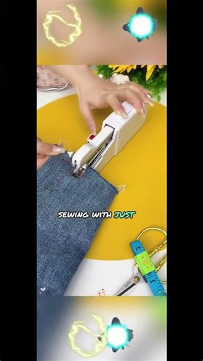 Sew Like a Pro! Portable Mini Electric Sewing Machine – Perfect for Beginners & DIY!