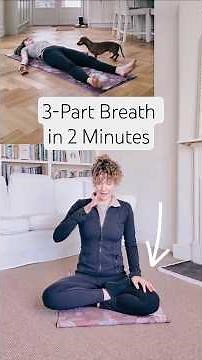 How to Do the 3 Part Breath | Dirga Breath Tutorial #pranayama #mindfulbreathing
