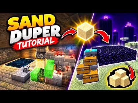 Minecraft Sand Duper Guide – Fast & Easy