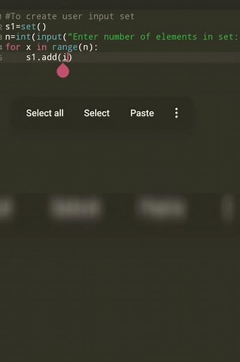To create user input set || python #beginners