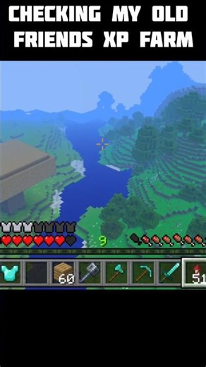 old friends XP farm 😭😭#minecraft #shorts