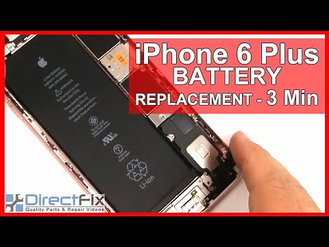 How to iPhone 6 Plus Battery Replacement done in 3 minutes