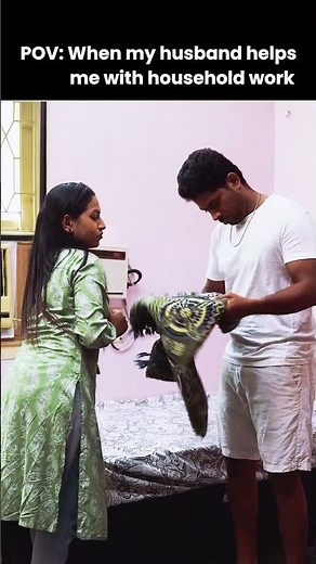 Tag your “helper” 🤭👇 #tamilmatrimony #findyourmatch #husbandwife