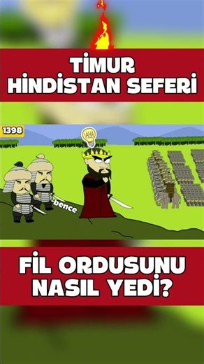 WATCH TIMUR ☝️! WHAT DID HE DO? #animation #history #turkish #cartoon #timur