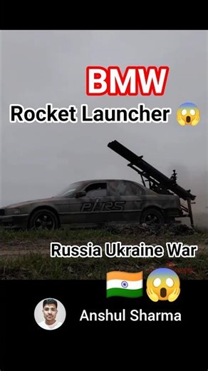 BMW Car Rocket Launcher 😱🔥