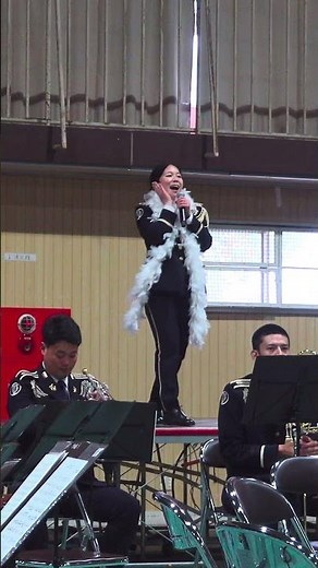 中部方面音楽隊「驚愕! 伊丹の奇跡」Loveマシーン個4 指揮：２等陸佐 佐藤文俊 陸上自衛隊 伊丹駐屯地７５周年記念行事 #shorts