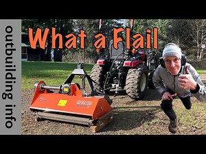 011 - Tractor Attachment - Betstco EFGC125 Hydraulic Offset Flail