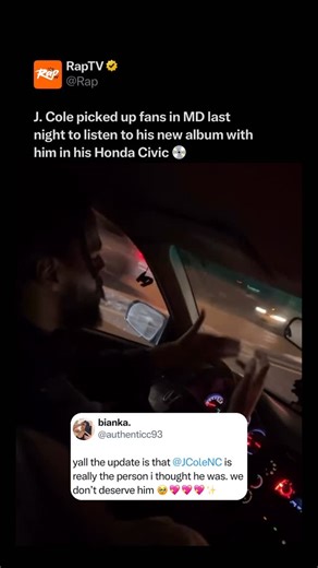RapTV on Instagram: "#JCole really picked up fans and played them his new album‼️🔥 🎥: @authentic.93"