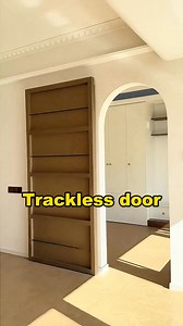 558K views · 1.8K reactions | Trackless doors that are fixed on the wall without ground rails #aleadhome #highendcustom #highendprojects #cabinet #cabinets #customkitchencabinets #balcony #cabinetdesign #interiordesign #kitchenrenovation #storagesolutions #furnituredesign #diy #love #art | Alead Kitchen & Wardrobe Custom | Facebook