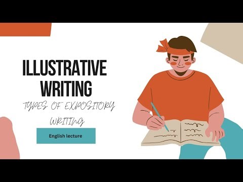 Explain illustrative writing| Types of Expository writing #english #englishlearning