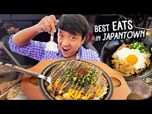 BEST EATS in JAPANTOWN & STREET TACOS in Los Angeles