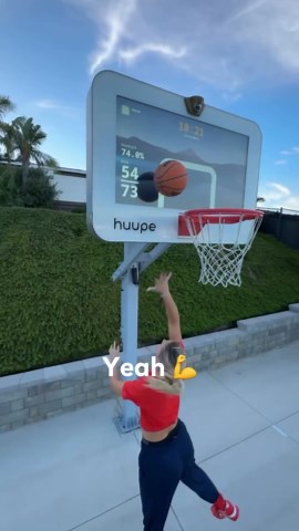 huupe on Instagram: "How original is huupe? Our smart basketball huupe is the World’s first hoop that will allow you to: ✅play with friends around the world ✅get NBA level training right from your home ✅ tracks makes and misses ✅ shot trajectory ✅ shot chart after every session ✅ stream your favorite shows, games and highlights while you’re playing + more to come! So yeah, we’re aiming high in the world of basketball! 😎 🏀"