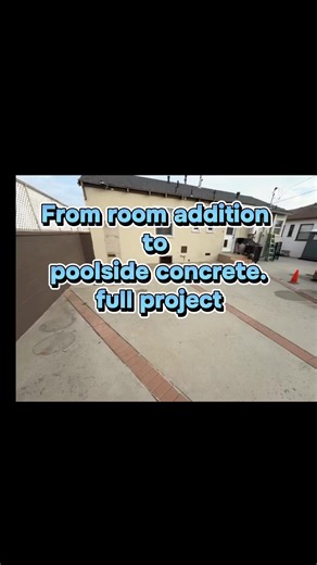 This project was more than just concrete. We worked on a room addition and reconfigured the backyard layout, bringing the patio closer to the pool for a better flow. Scope included: stem walls for the addition, relocating pool drains, and pouring new flatwork. When everything is planned together, the space works better. Serving Southern California. DM “PROJECT” for a quote. #roomaddition #concretework #backyardrenovation #cosntruction #concrete room addition concrete contractor • patio relocatio