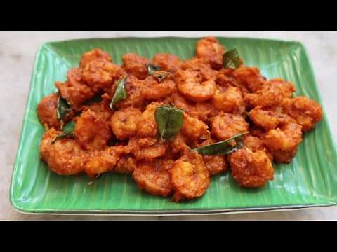 Kerala Prawns Masala Recipe || Shrimp Masala || Chemmeen Masala Roast