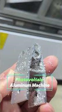 Photovoltaic Aluminum Machine customized #photovoltaic #solar #solarphotovoltaic