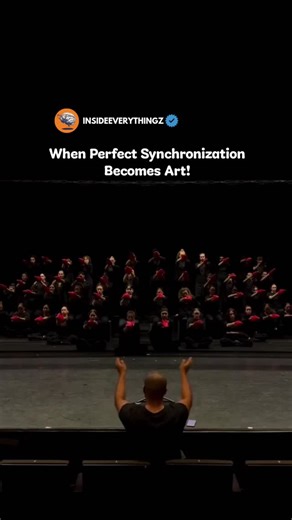 Explore l Learn l Facts on Instagram: "When perfect synchronization becomes art, movement turns into something more than just action — it becomes poetry in motion. Whether it’s dancers moving as one, robots working in flawless harmony, or performers timing every step with precision, the magic lies in unity. Each individual moment matters, but it’s the way they align perfectly that creates something mesmerizing. No hesitation, no delay — just seamless coordination that looks effortless, yet requi