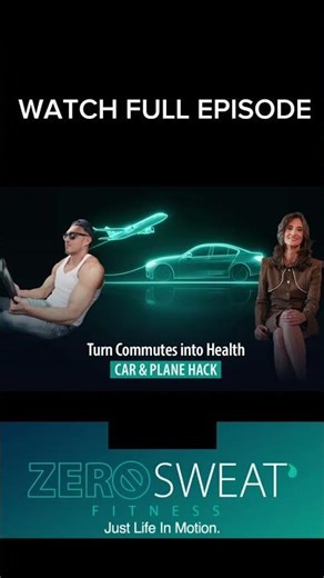 Legs Feel Dead After Long Drives? Try This While You Sit - Zero Sweat Fitness