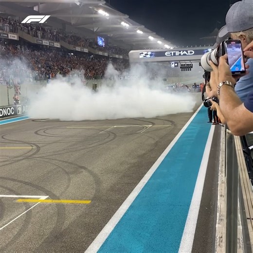 And in a puff of smoke, Seb exits the F1 stage | F1