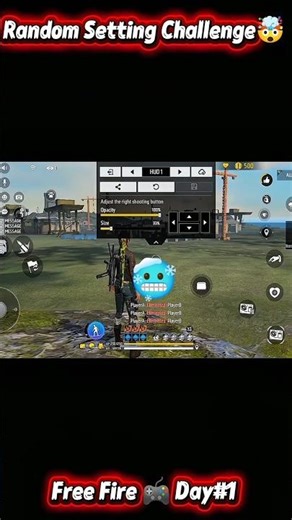 Noob Vs Pro 🥶 [Challenge 💥 In Random Setting 👾 Free Fire] #freefire