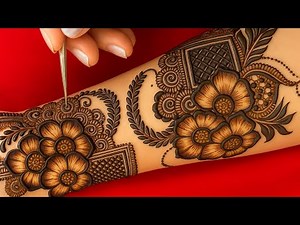 Flower Indo Arabic Mehndi Designs ||New Latest Eid Mehndi Designs ||Mehndi ki Design |Mehandi Design