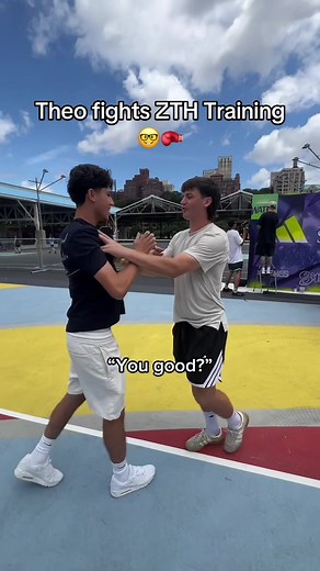 Who would win a boxing match tho…? 🤔 | theo