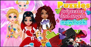 Puzzles - Princesses and Angels New Look | Play the Game for Free on PacoGames