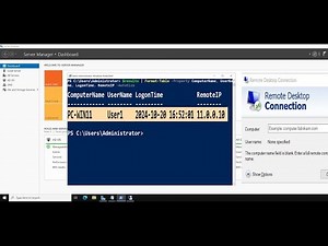 How to Remotely Find Current Remote Desktop Session Details Using Domain Controller via PowerShell