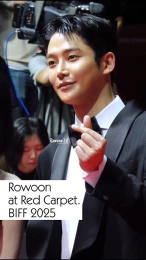 Handsome as ever👑✨ Rowoon at BIFF Red Carpet #Rowoon #로운 #kdrama #BIFF#TheMurkyStream #kimseokwoo