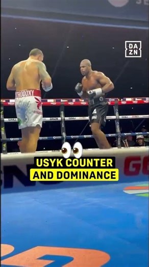 USYK taught DANIEL DUBOIS a LESSON 💥 #shorts