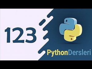 Ders 123 Python Programlamada Generators