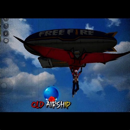 Free Fire Old Airship 🛩️ OG Players Remember This 😢 1 Tap Headshot #shorts
