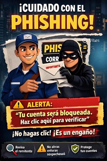Phishing: cómo identificar correos falsos y proteger tus datos