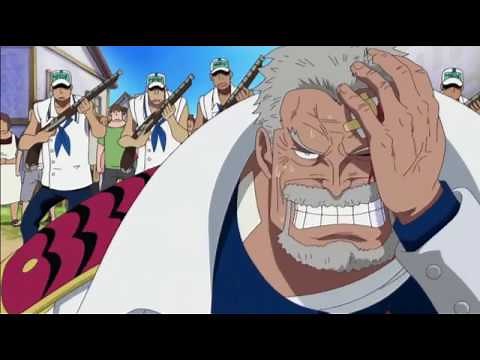 One Piece - Dadan angry on Ace death.. Beats Garp !!!