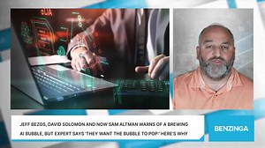 Jeff Bezos, David Solomon And Now Sam Altman Warns Of A Brewing AI Bubble, But Expert Says 'They Want The Bubble To Pop:' Here's Why