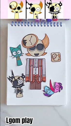 🌈diy sticker🌈 Sprunki Pyramixed: broker Human diy sticker from @cripton1007 #sticker #sprunki