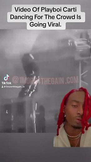 Video Of Playboi Carti Dancing For The Crowd Is Going Viral. | 1more_4thegain
