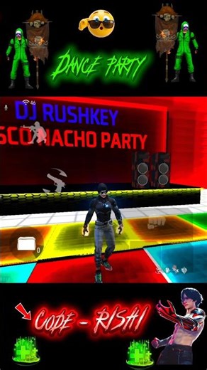 💥FREE FIRE Craftland Dance Party💥 Bhojpuri Song + FREE DANCE CODE!💃🕺 #shorts #bome #shortsfeed #ff