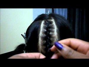Aime tes cheveux 10 : Tutoriel "Comment faire une tresse ou natte collée ?"