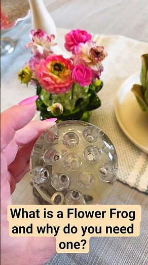 What is a Flower Frog and why do you need one?