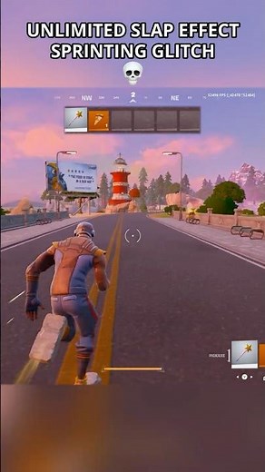Unlimited Slap Effect / Sprinting Rotation Strat Tech Glitch 💀 #relishh #fortnite