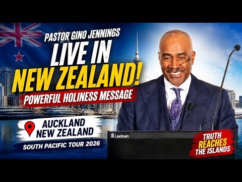 Pastor Gino Jennings LIVE in New Zealand 2026 Powerful Holiness Preaching From Auckland
