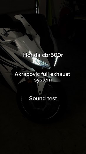 Enhanced Sound Experience: CBR 500R Akrapovic Exhaust
