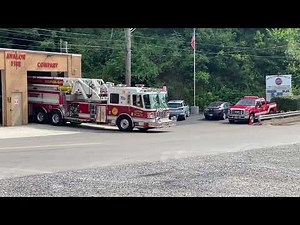 Avalon Fire Co. Truck 103 Responding