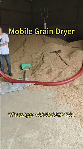 How Does a Mobile Grain Dryer Work? | Drying Wheat and More! #grain #dryer