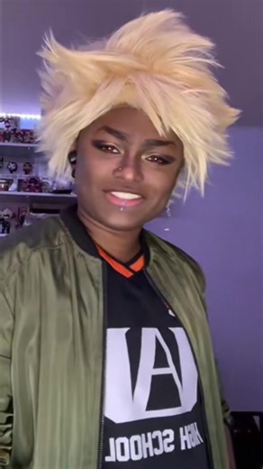 Bakugo Cosplay Inspirations with Lip Piercing