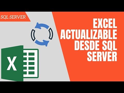 Excel actualizable con datos de SQL Server