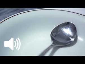 Ceramic Plate Spoon Scratching | Sound of Eating Scratching | Free HD Sound Effect #02