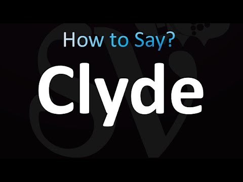 How to Pronounce Clyde
